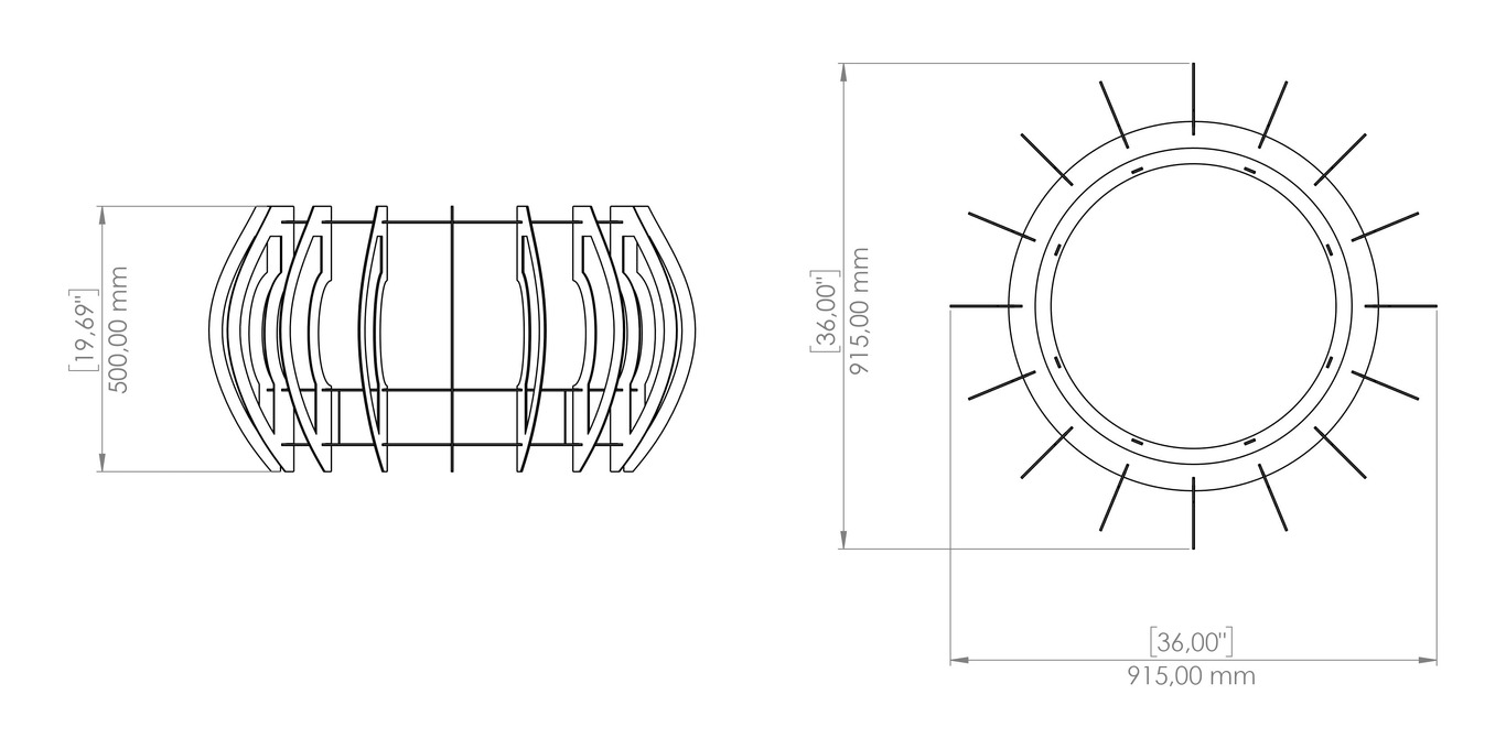 Braciere Gabbia. File DXF, SVG per taglio plasma, laser. Фото 16