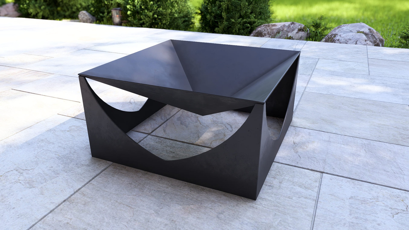 Brasero Cosmos. Archivos SVG y DXF para corte plasma y láser. Фото 11
