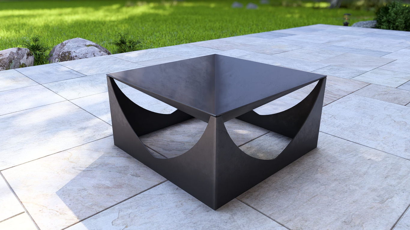Brasero Cosmos. Archivos SVG y DXF para corte plasma y láser. Фото 12