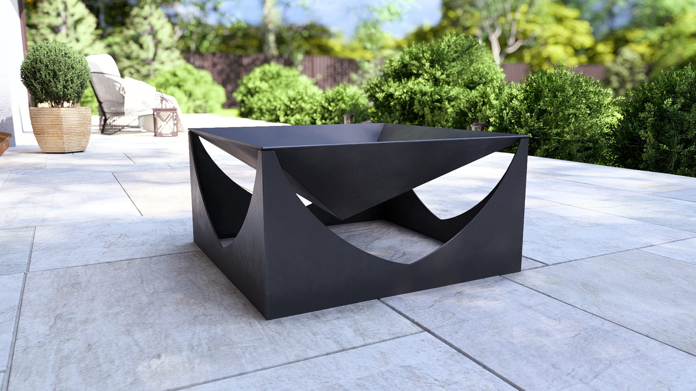 Brasero Cosmos. Archivos SVG y DXF para corte plasma y láser. Фото 13