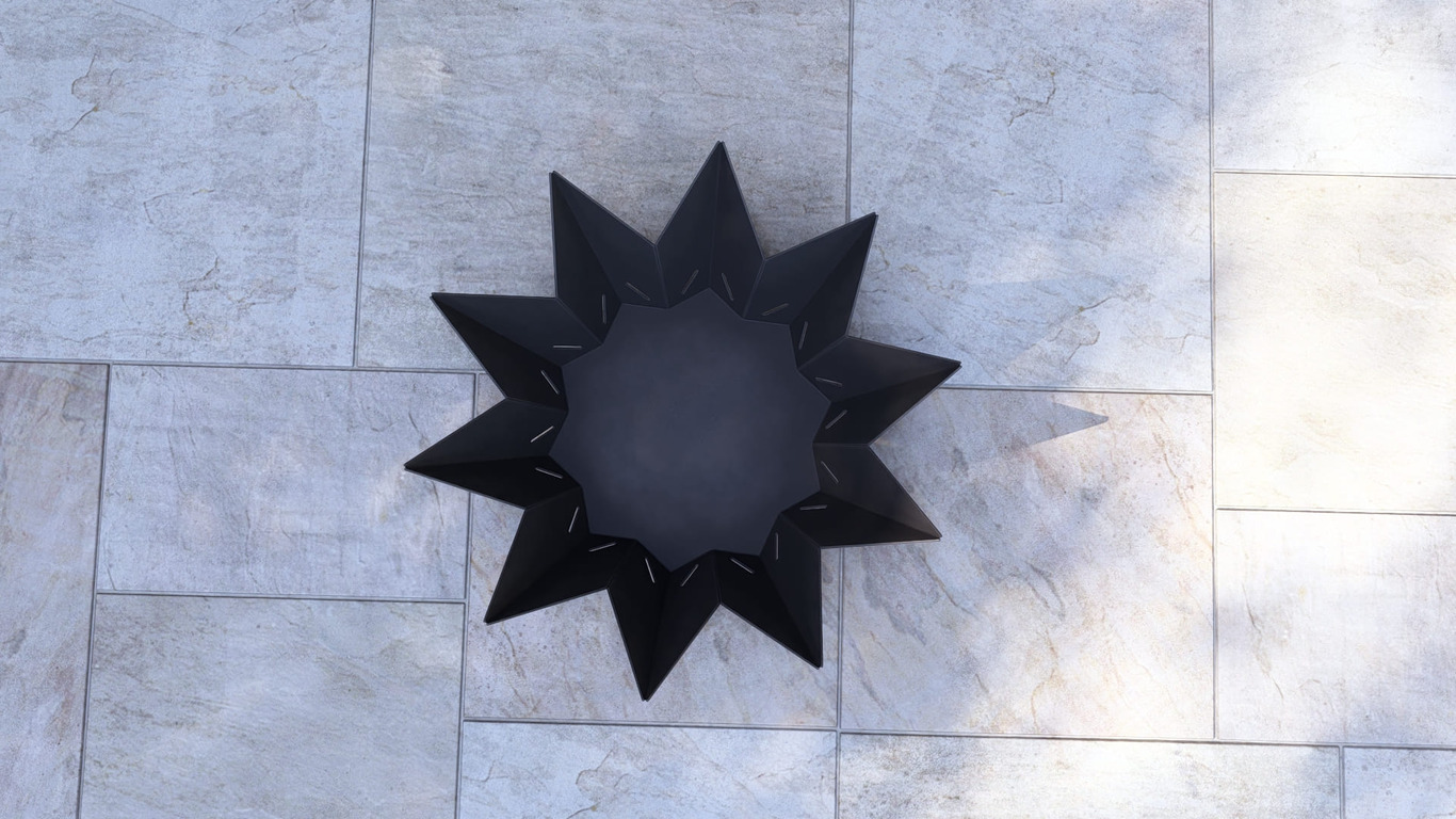 Brasero Couronne V1. Fichiers DXF, SVG pour découpe plasma et laser. Фото 15