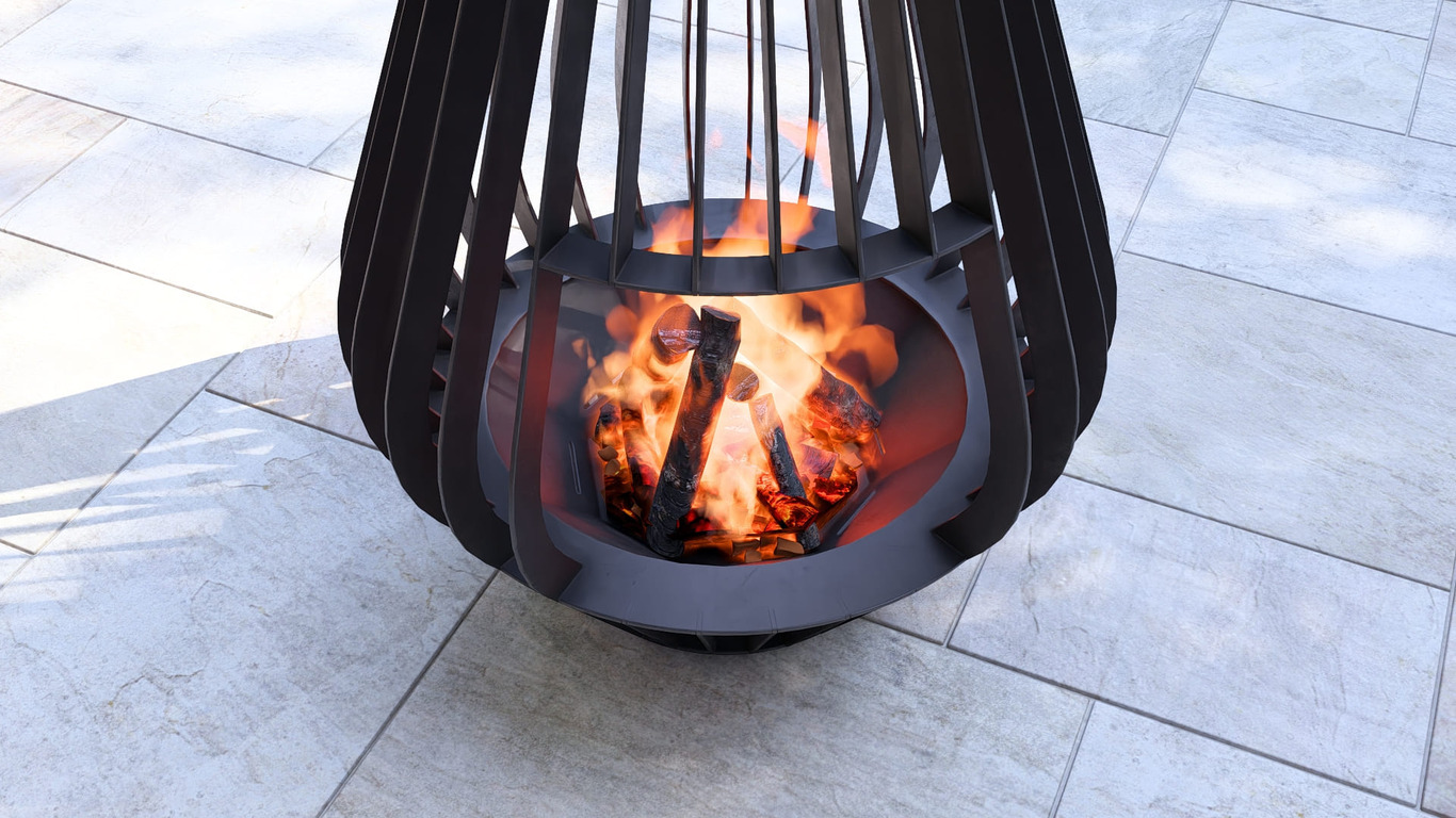 Fire Drop Fire Pit. DXF, SVG files for plasma, laser cutting. Фото 9