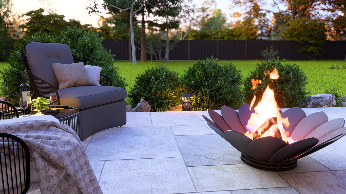 Flower Fire Pit V4. DXF, SVG files for plasma, laser cutting. Фото 5