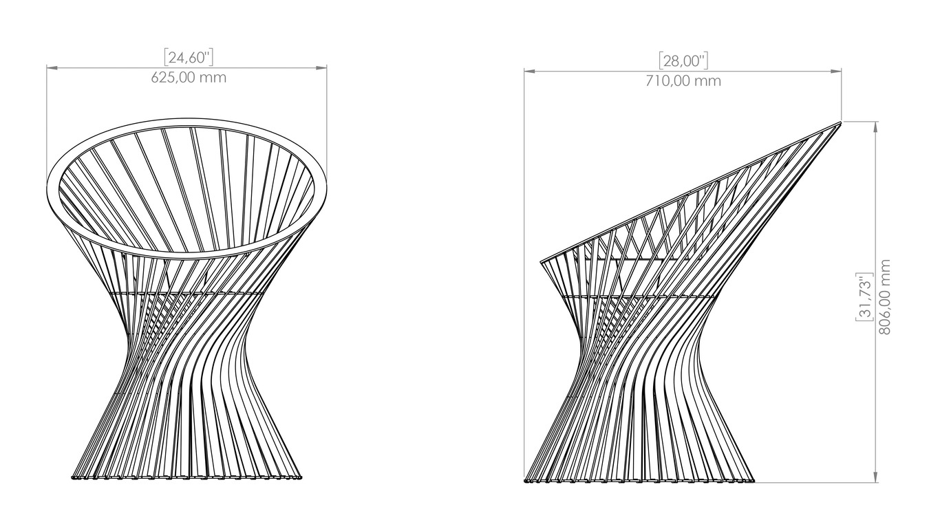 Brasero Resplandor. Archivos SVG y DXF para corte plasma y láser. Фото 19