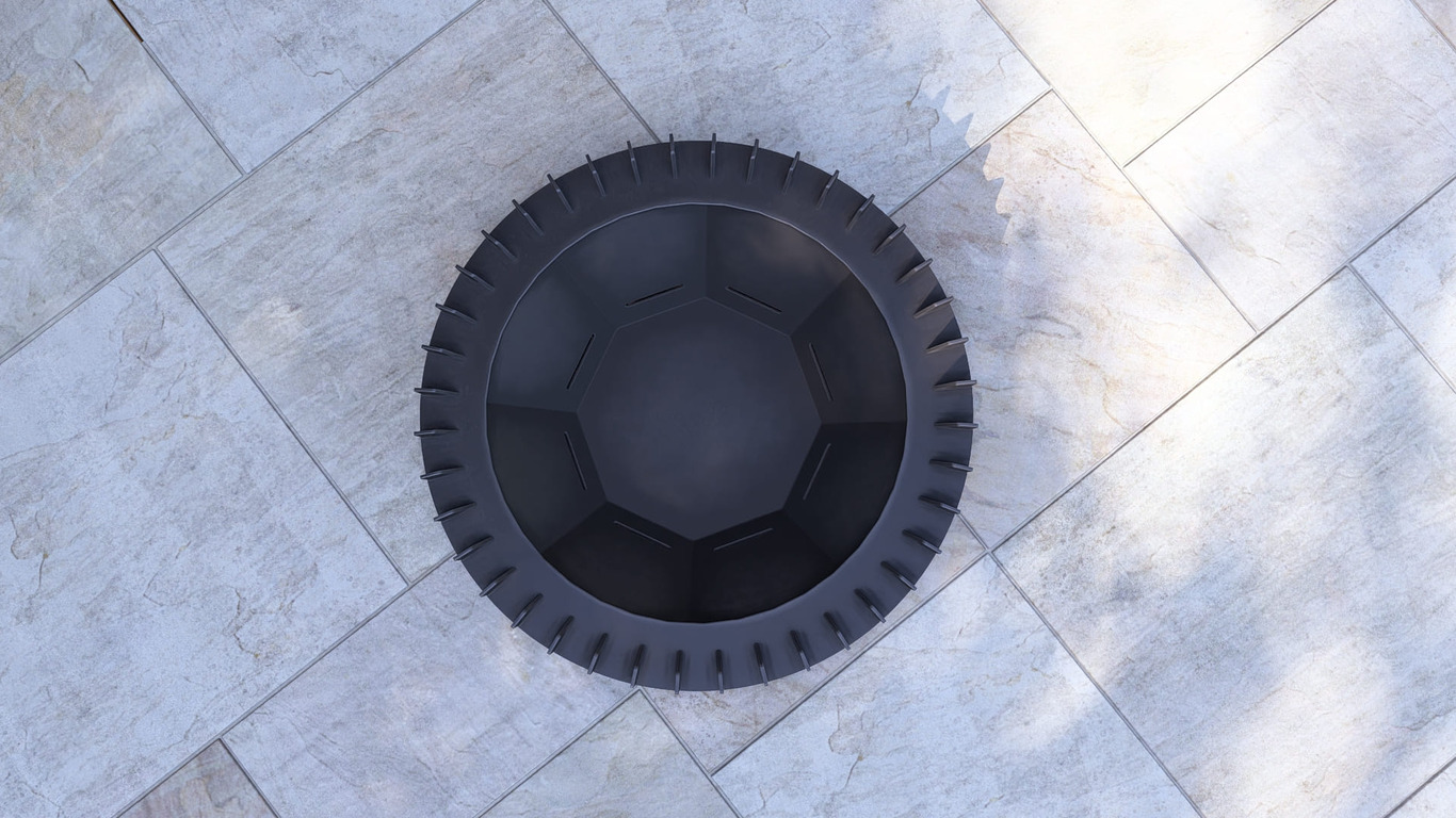 Turbo Fire Pit. DXF, SVG files for plasma, laser cutting. Фото 15