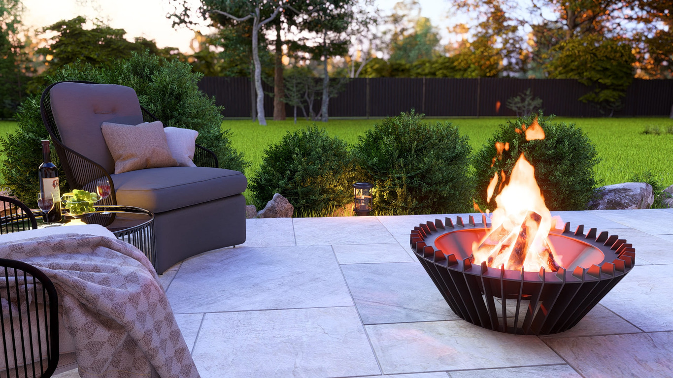 Turbo Fire Pit. DXF, SVG files for plasma, laser cutting. Фото 4