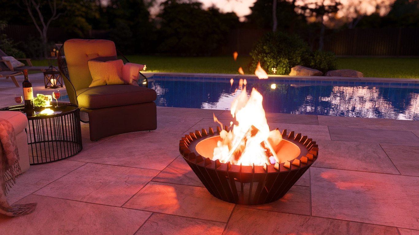 Turbo Fire Pit. DXF, SVG files for plasma, laser cutting. Фото 7