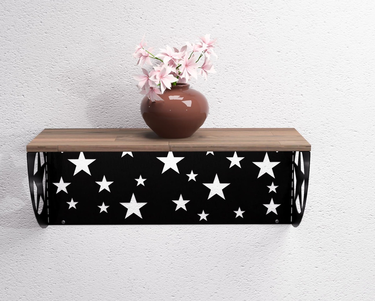 Stars Shelf Bracket. DXF, SVG files for plasma, laser cutting. Shelving Bracket. Фото 8